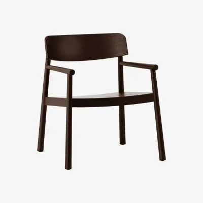 Made in Design Timb Low armchair wood brown - Normann Copenhagen