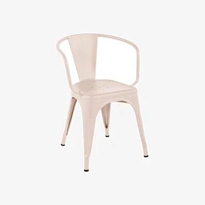 Made in Design Stackable armchair A56 Outdoor metal / Stainless Steel Colour - For outdoor use - Tolix