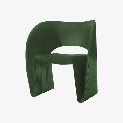 Made in Design Raviolo Armchair - Plastic by Magis Green