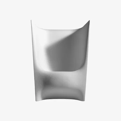 Made in Design Plié Armchair by Driade White
