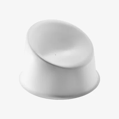Made in Design Panto Pop Low armchair - By Panton 1969 by Verpan White