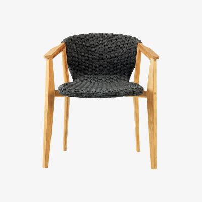 Made in Design Knit Armchair - / Synthetic rope by Ethimo Grey