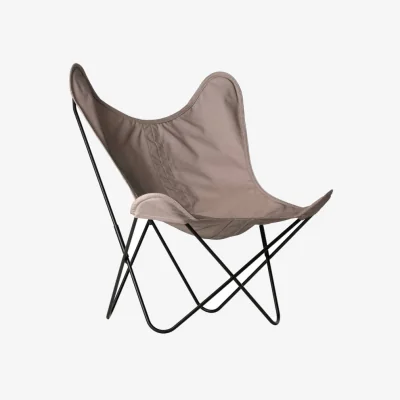 Made in Design AA Armchair textile pink / Batyline cloth Elios - Reissued 1938 - AIRBORNE