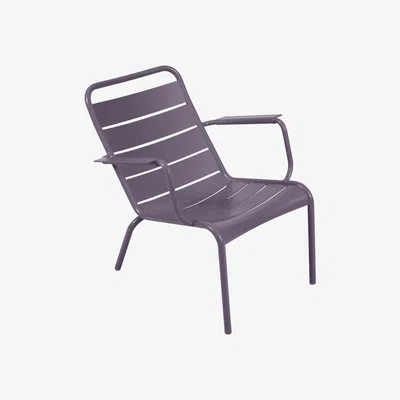 Made in Design Luxembourg Low armchair by Fermob Purple