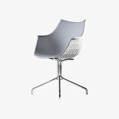 Made in Design Méridiana Armchair - Leather by Driade White