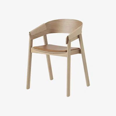 Made in Design Cover Armchair natural wood - Muuto