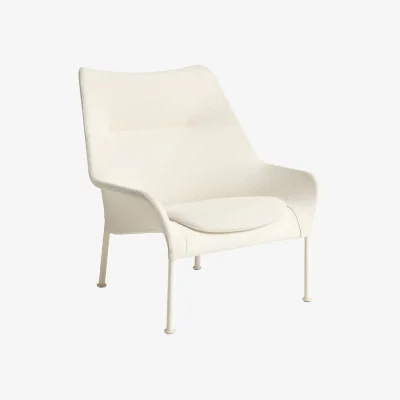 Made in Design O2 Lounge armchair textile white - Hay