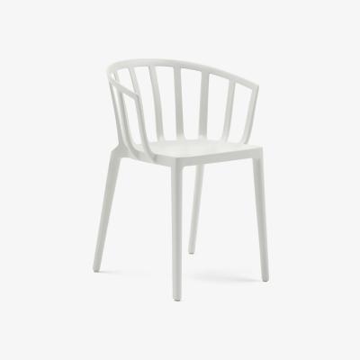 Made in Design Generic AC Venice Stackable armchair - / Matt polycarbonate by Kartell White