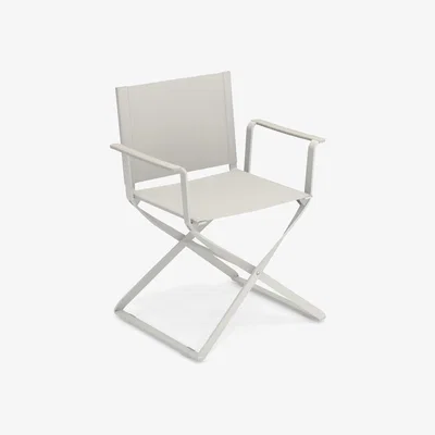 Made in Design Ciak Folding armchair - / ABS armrests by Emu White
