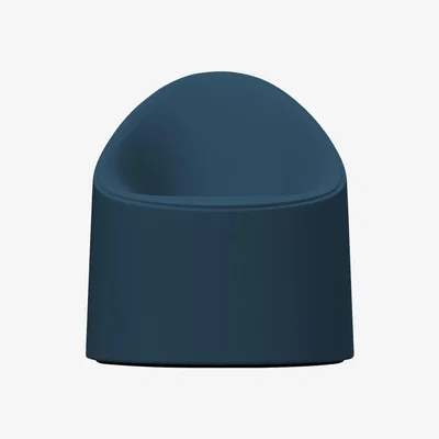 Made in Design Bay Armchair - Indoor / Outdoor by Serralunga Blue