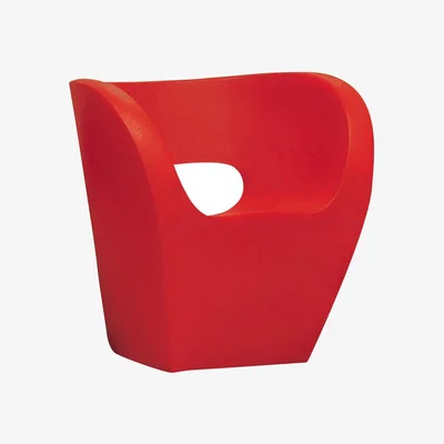 Made in Design Little Albert Armchair plastic material red - Moroso