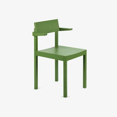 Made in Design Silent Armchair - / Wood by valerie objects Green