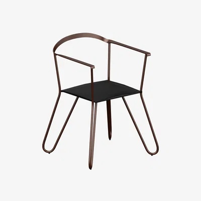 Made in Design Melissa Armchair metal black - Zeus