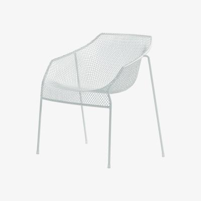 Made in Design Heaven Stackable armchair - Metal by Emu White
