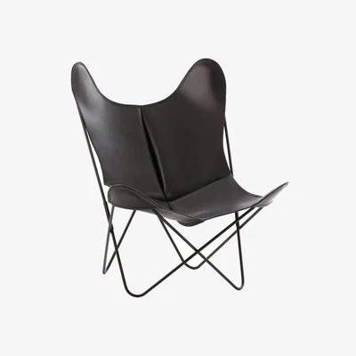 Made in Design AA Armchair leather black / Buffalo - Reissue 1938 - AIRBORNE