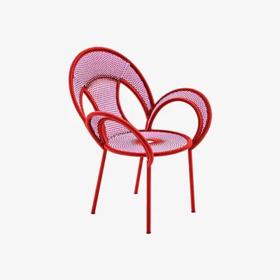 Made in Design M'Afrique - Banjooli Armchair by Moroso Pink