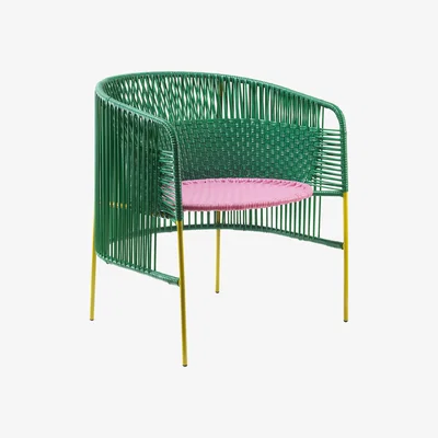 Made in Design Caribe Lounge Armchair by ames Green