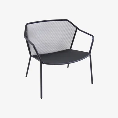 Made in Design Darwin Low armchair - Metal by Emu Metal