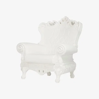 Made in Design Queen of Love Armchair - L 103 cm by Design of Love by Slide White