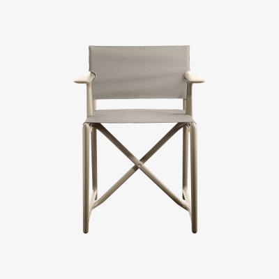 Made in Design Stanley Folding armchair - By Philippe Starck - Fabric by Magis Beige