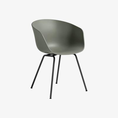 Made in Design About a chair AAC26 Armchair - / Plastic & metal by Hay Green/Grey