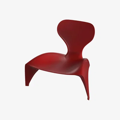 Made in Design Isetta Low armchair by Slide Black
