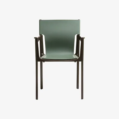 Made in Design Venice Armchair leather green - Magis