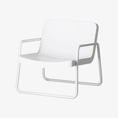 Made in Design Time out Low armchair - Stackable by Serralunga White