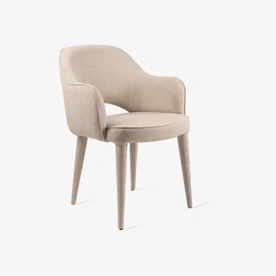 Made in Design Cosy Padded armchair - / Fabric by Pols Potten Beige