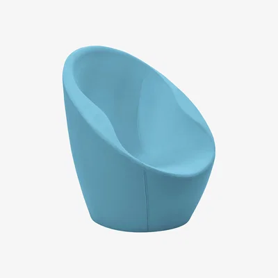 Made in Design Ouch Padded armchair by Casamania Blue