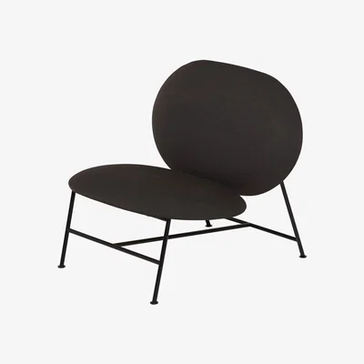 Made in Design Oblong Low armchair - / Padded by Northern Grey