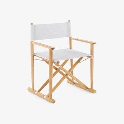 Made in Design Pevero Armchair - / Teak (structure on its own with no fabric) by Unopiu Natural wood