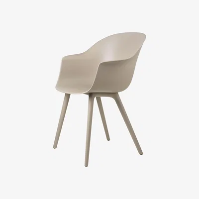 Made in Design Bat OUTDOOR Armchair - / Polypropylene by Gubi Beige
