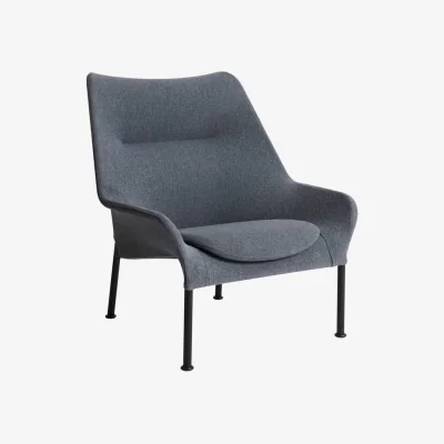 Made in Design O2 Lounge armchair textile grey - Hay