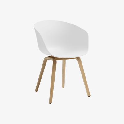Made in Design About a chair AAC22 Armchair plastic material white / Recycled - Hay