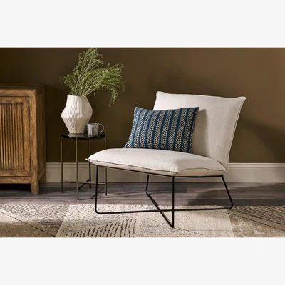 Nkuku Nkuku Kashvi Oversized Linen Lounger | Chairs Stools & Benches | Natural