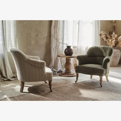 Nkuku nkuku Kiana Cotton Armchair | Seating | Natural