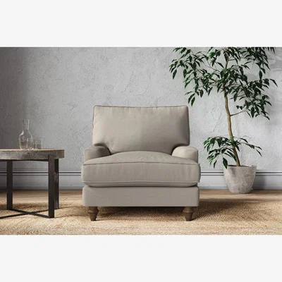 Nkuku Nkuku Marri Armchair | Make To Order | One Size | Recycled Cotton Flax