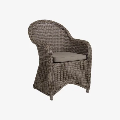 Nordic Nest Brafab Paulina armchair with seat cushion Rustic-beige