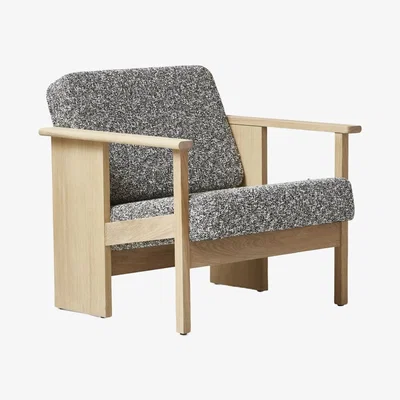 Nordic Nest Form & Refine Block lounge chair White oak-Zero 0004
