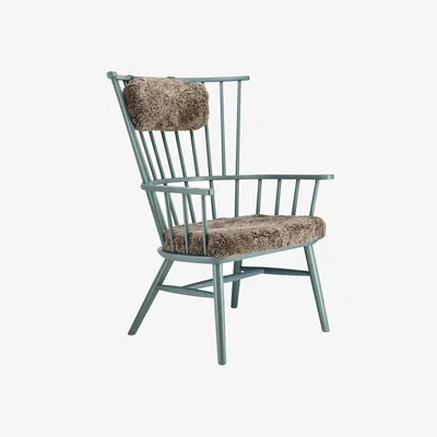 Nordic Nest Stolab Henriette armchair cushion&headrest Mist-Sahara