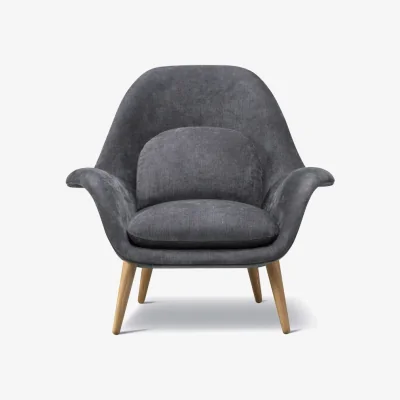Nordic Nest Fredericia Furniture Swoon armchair Maple 192-oiled oak
