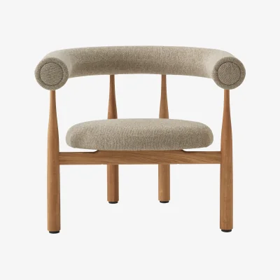 Nordic Nest New Works Bukowski Lounge Chair Oak Moss 17