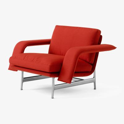 Nordic Nest &Tradition Meantime AV29 lounge chair Pol. aluminium-Fiord 0571