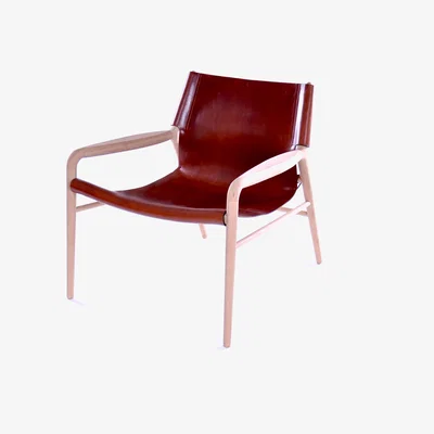 Nordic Nest OX Denmarq framea armchair cognac. soap treated oak