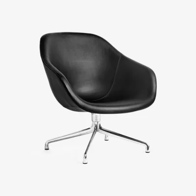 Nordic Nest HAY About a Lounge AAL81 armchair Sierra si1001 black-aluminium