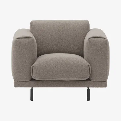 Nordic Nest Muuto Rest Lounge Chair lounge chair Hearth 6-black legs