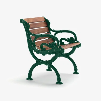 Nordic Nest Byarums bruk Byarum armchair Mahogany green stand