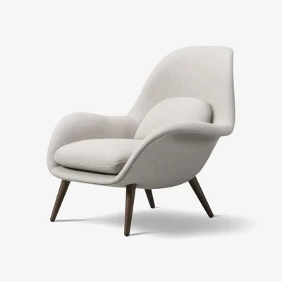 Nordic Nest Fredericia Furniture Swoon armchair Sunniva 717-smoked oak