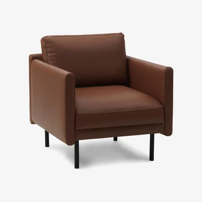 Nordic Nest Normann Copenhagen Rar armchair Omaha leather cognac